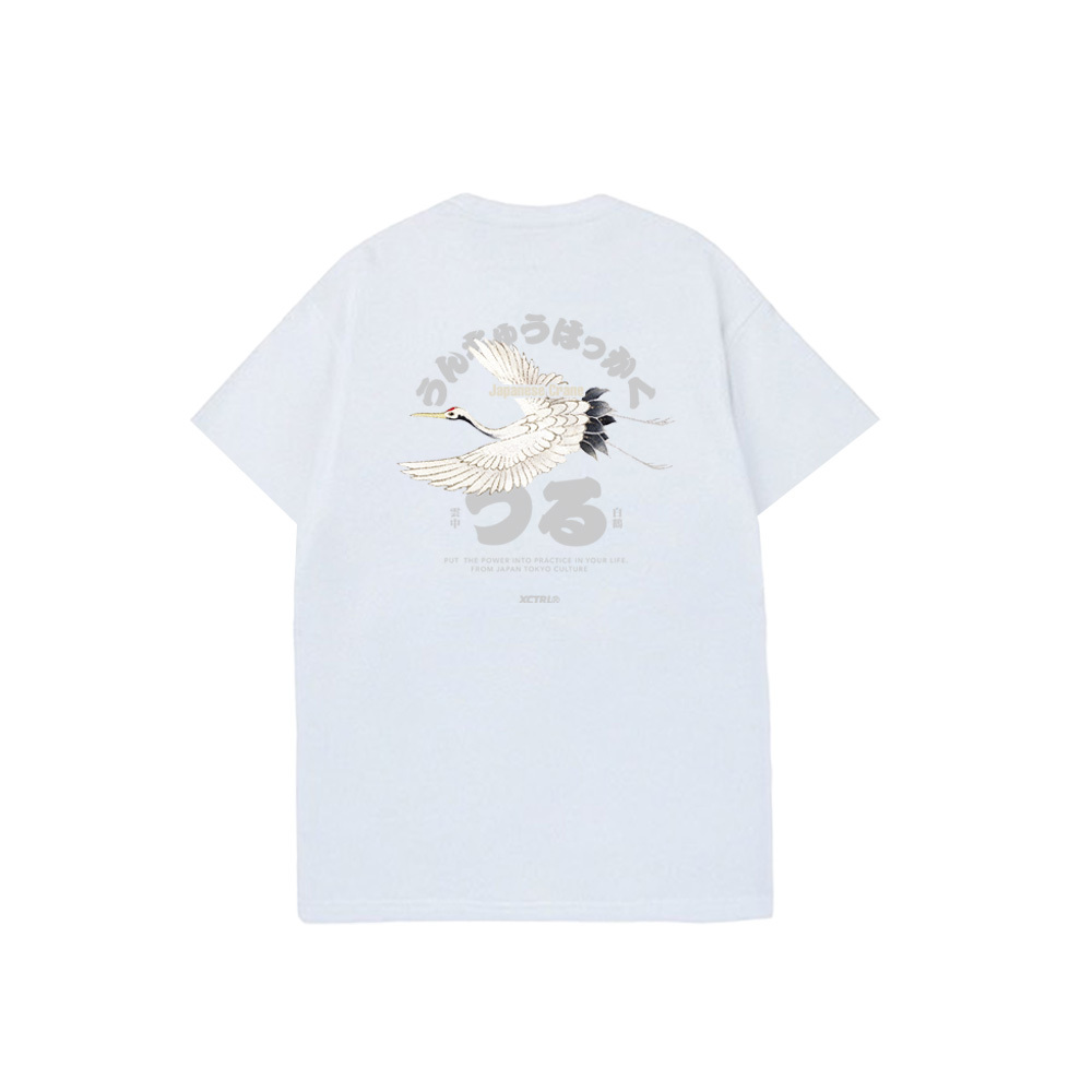 XCTRL 雲中白鶴短T-白