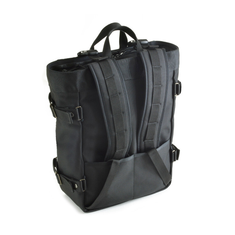 VanNuys D564 Double Zipper Tote Backpack