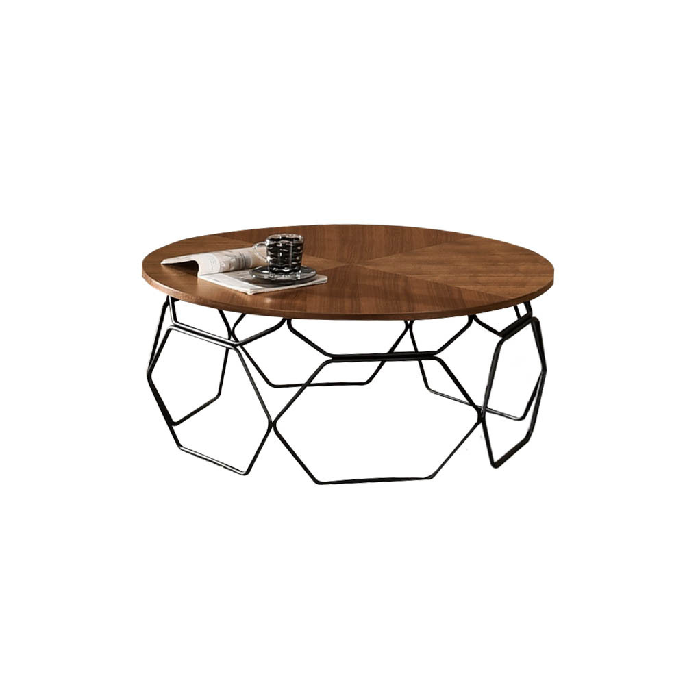 索恩3尺工業風圓型大茶几