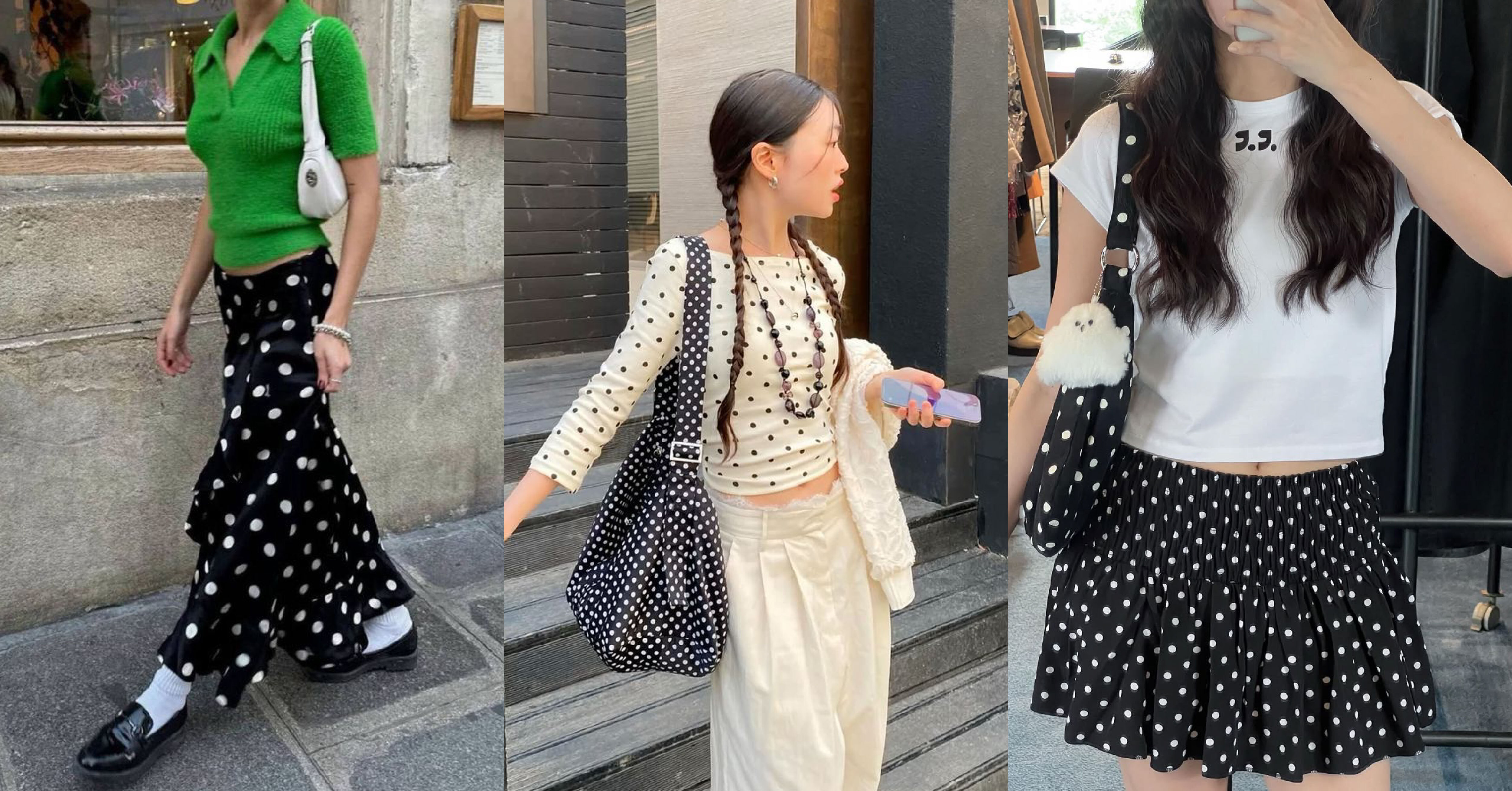 2025夏季必備潮流元素 波爾卡圓點 - BONNY&READ飾品