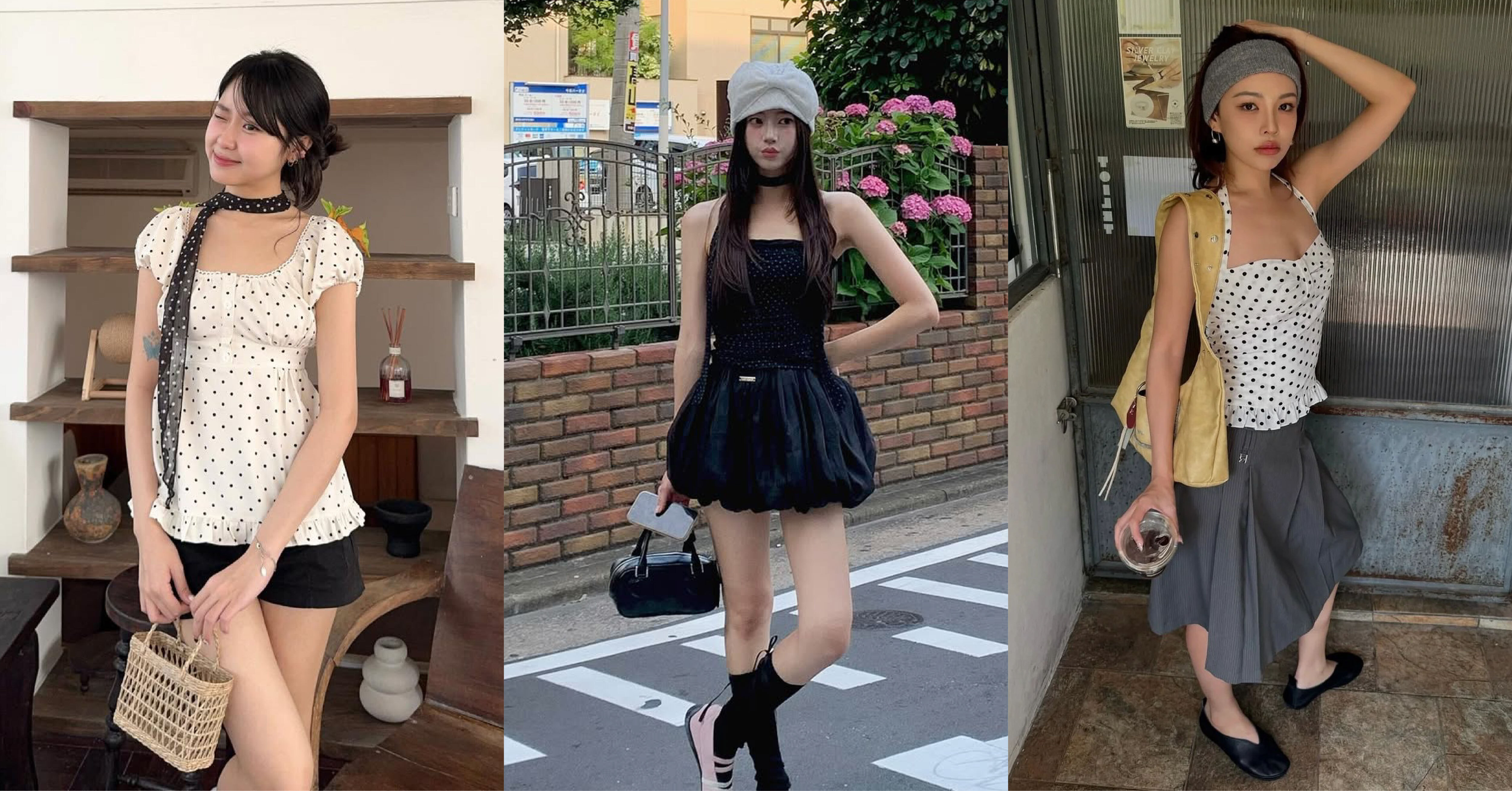 2025夏季必備潮流元素 波爾卡圓點 - BONNY&READ飾品