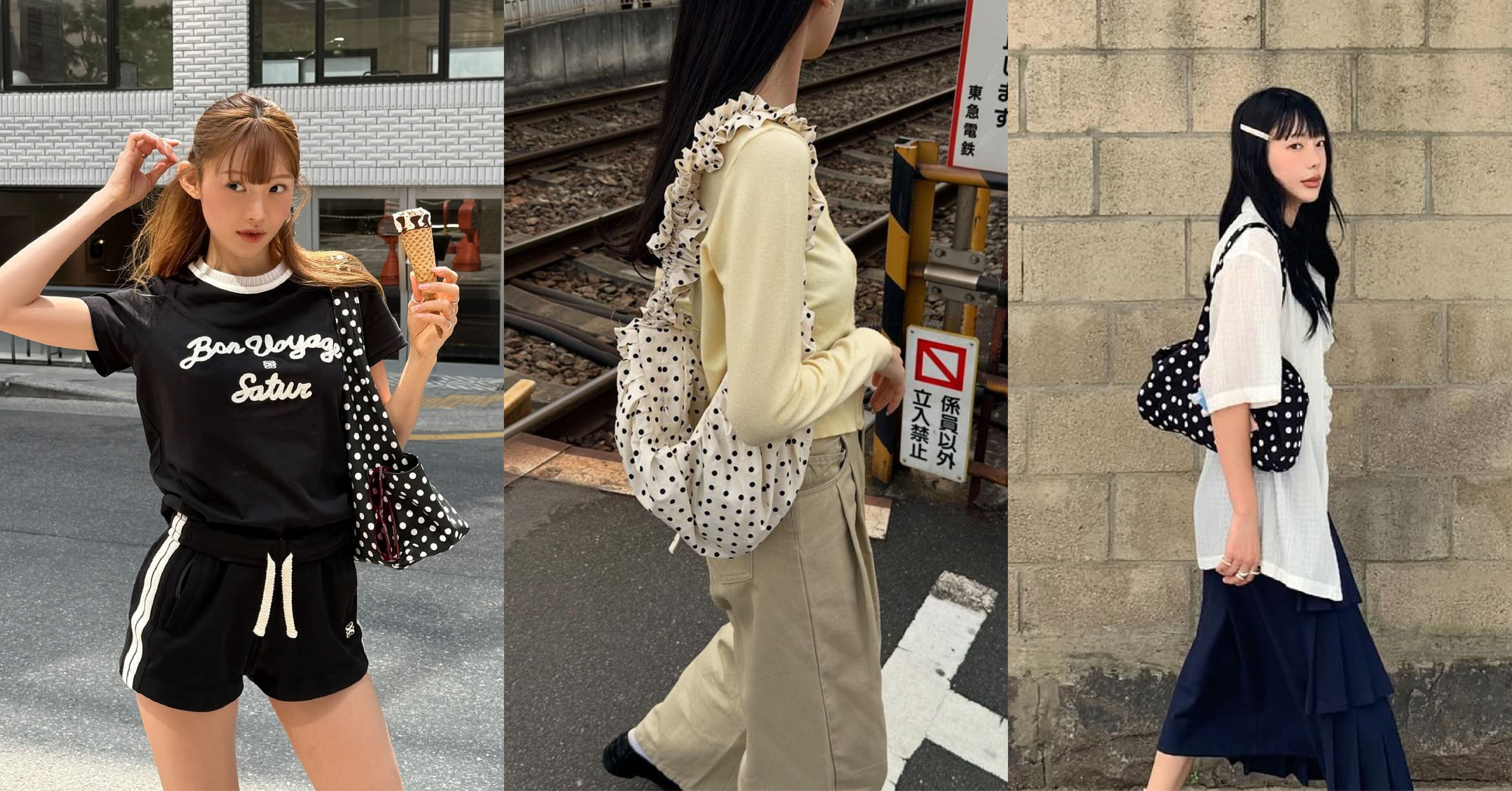 2025夏季必備潮流元素 波爾卡圓點 - BONNY&READ飾品