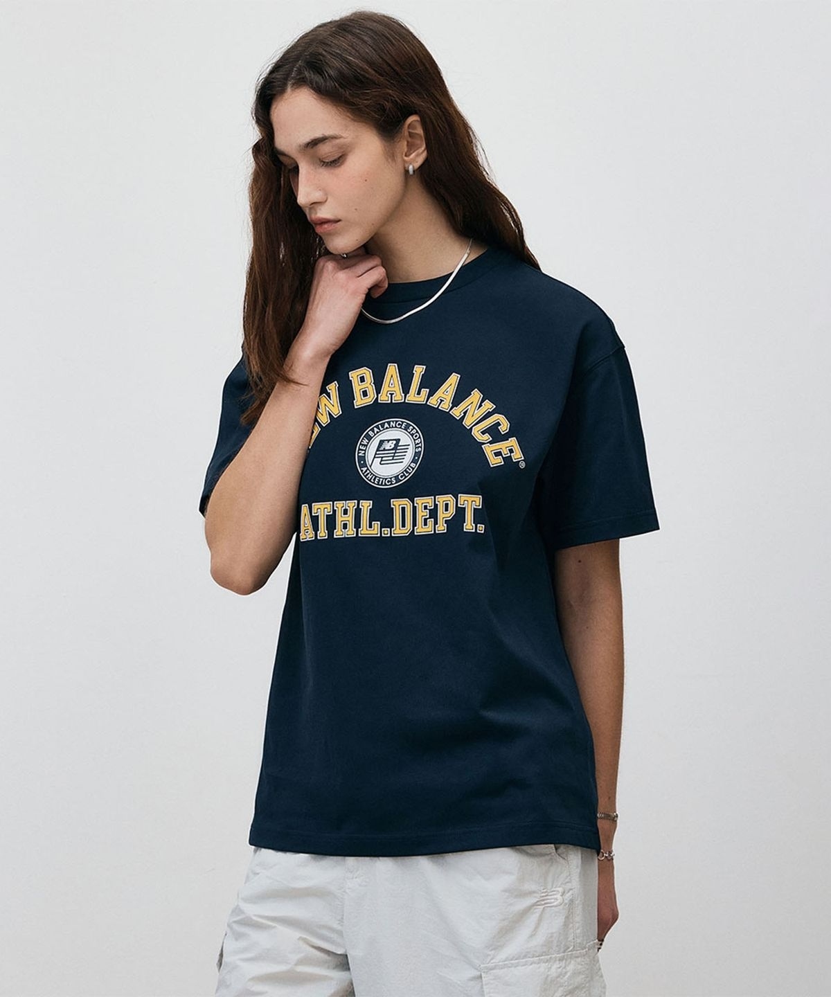 【代購】New Balance UNI 金冬天 同款 College Club 大學 俱樂部 短袖 短T NBNEF21593