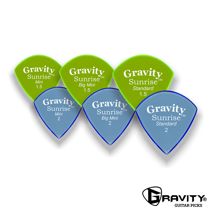 Gravity Sunrise 系列 壓克力 彈片 Picks