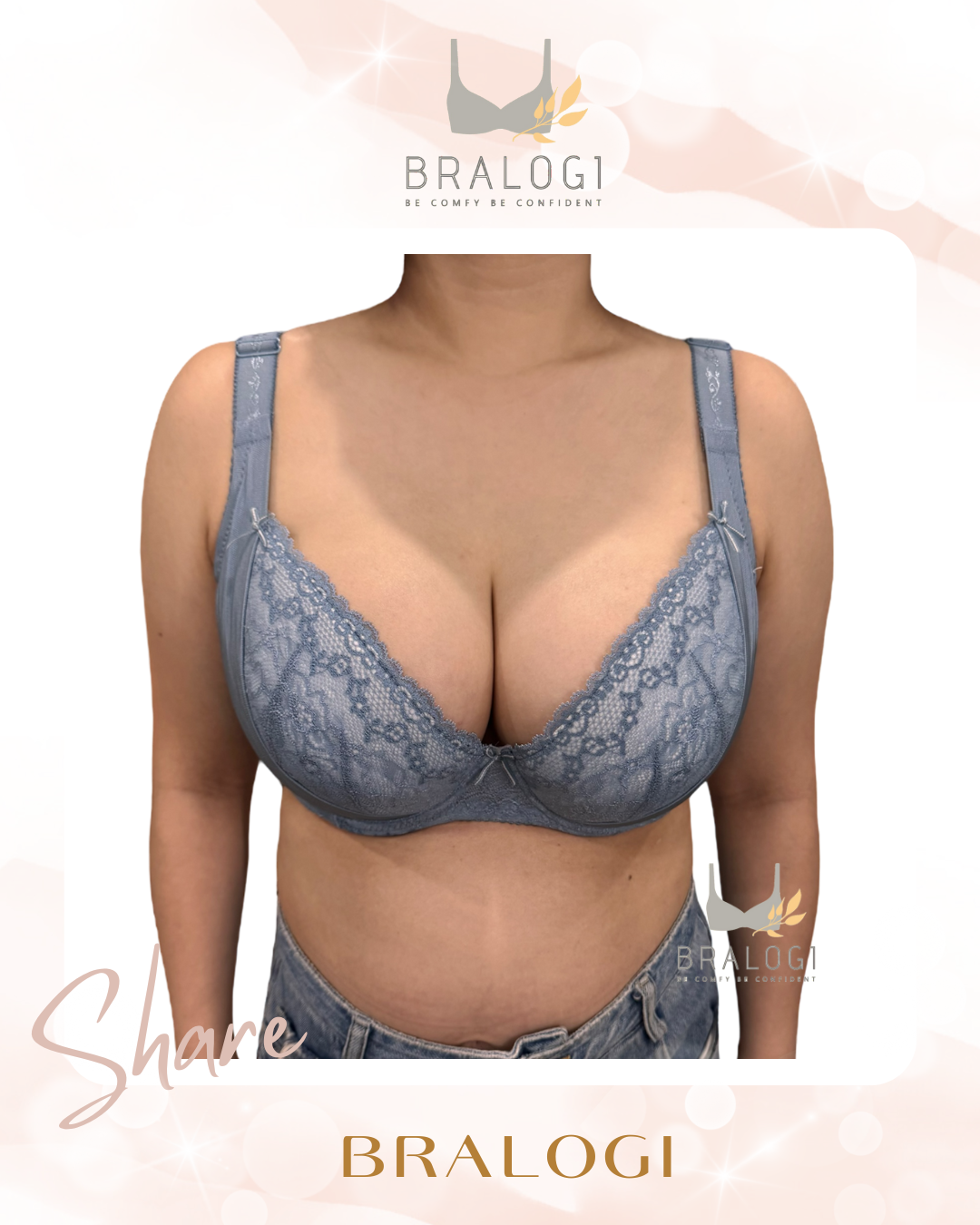 1250 月牙拉提機能內衣 C-F罩