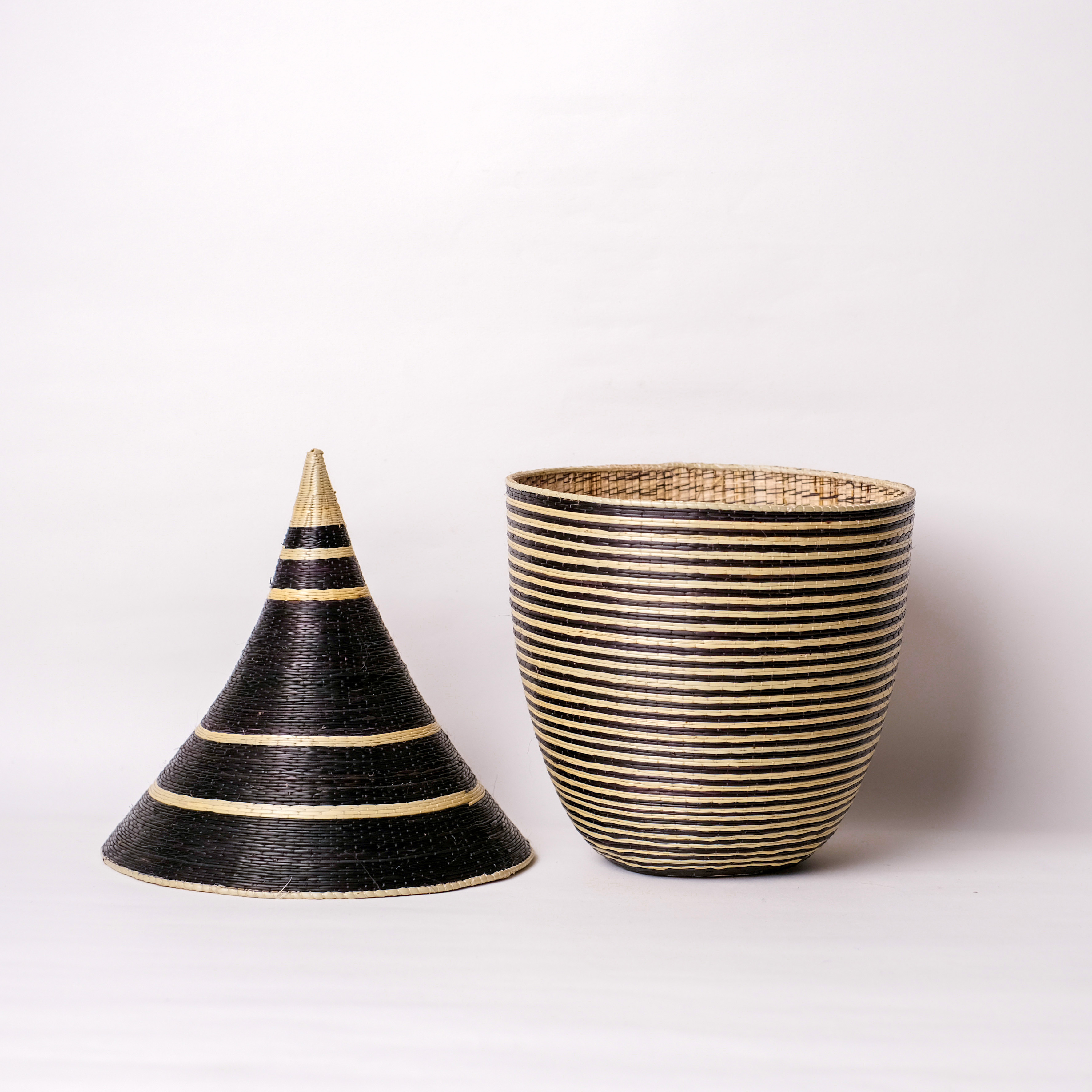 香草編織｜Agaseke 劍麻和平籃 A93｜盧安達