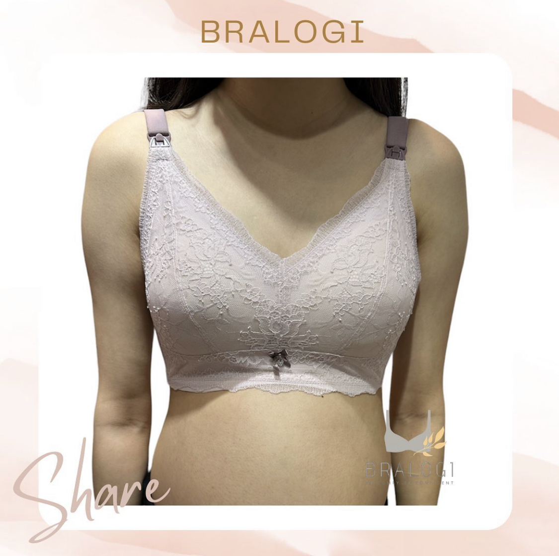 3060 無鋼圈哺乳內衣