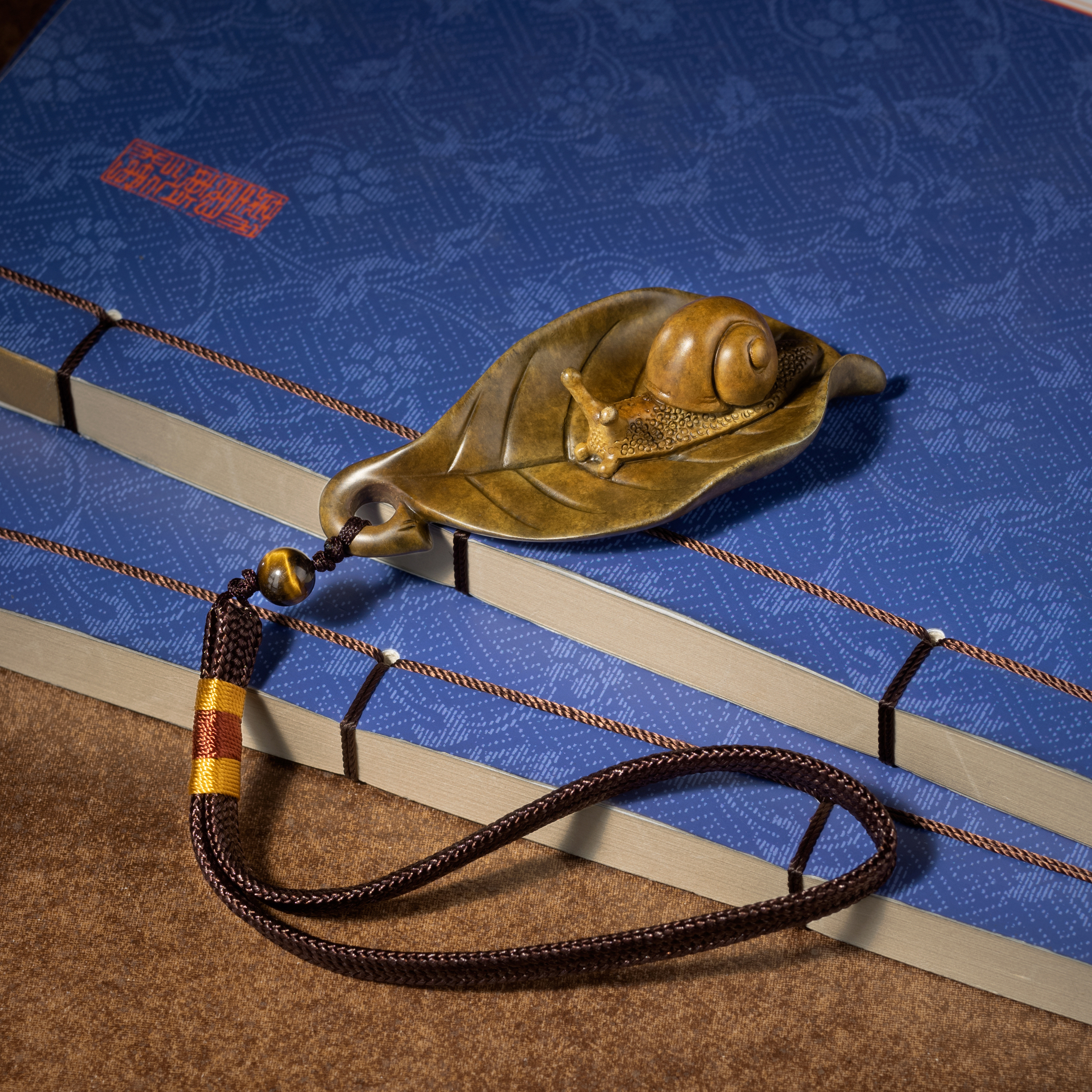 安家樂業(紫銅蝸牛掛飾)