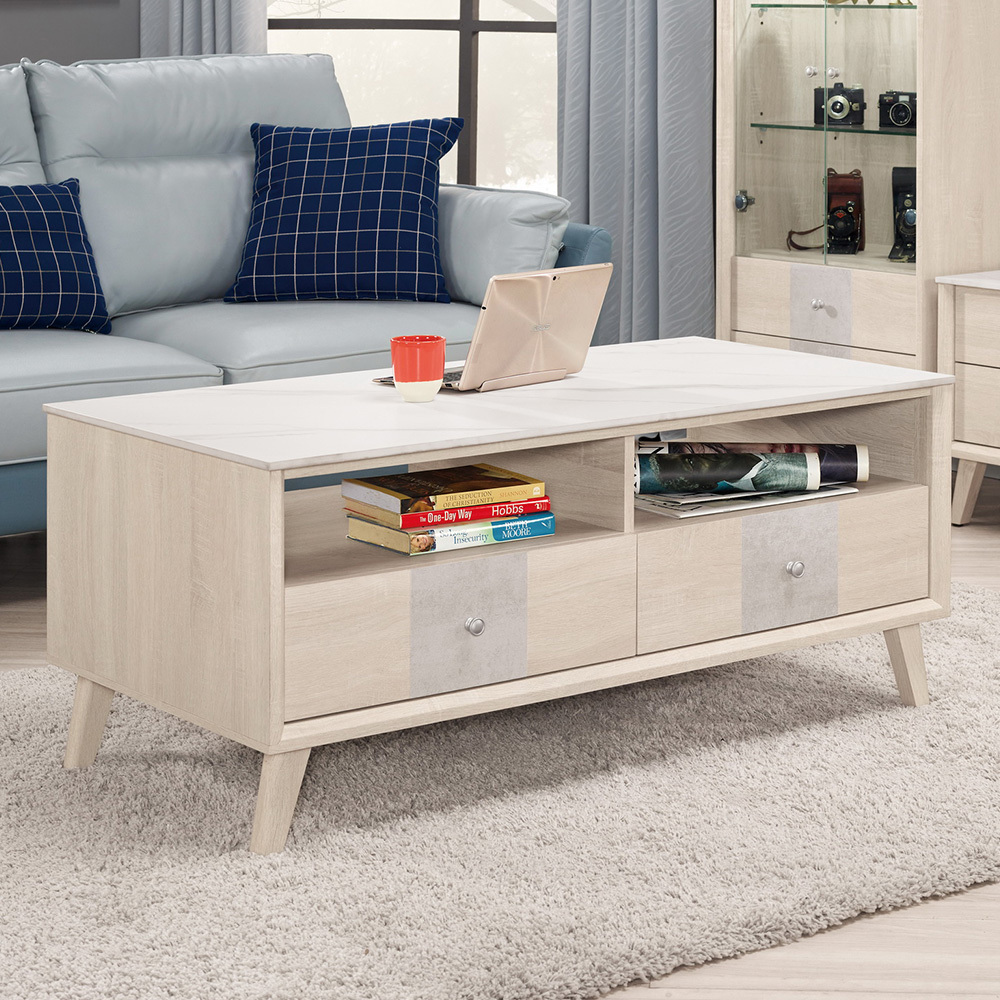 梅恩4尺岩板大茶几