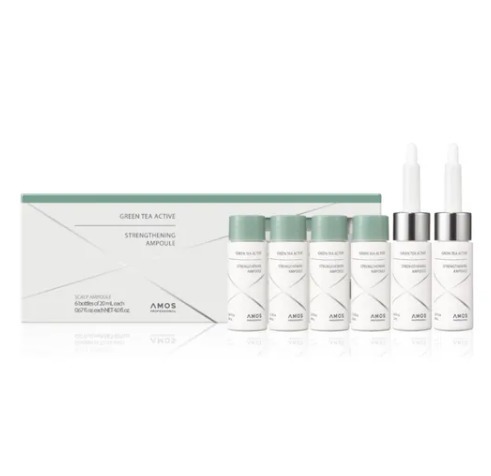 韓國院線產品 AMOS 綠茶活性強化安瓶 20mlx6