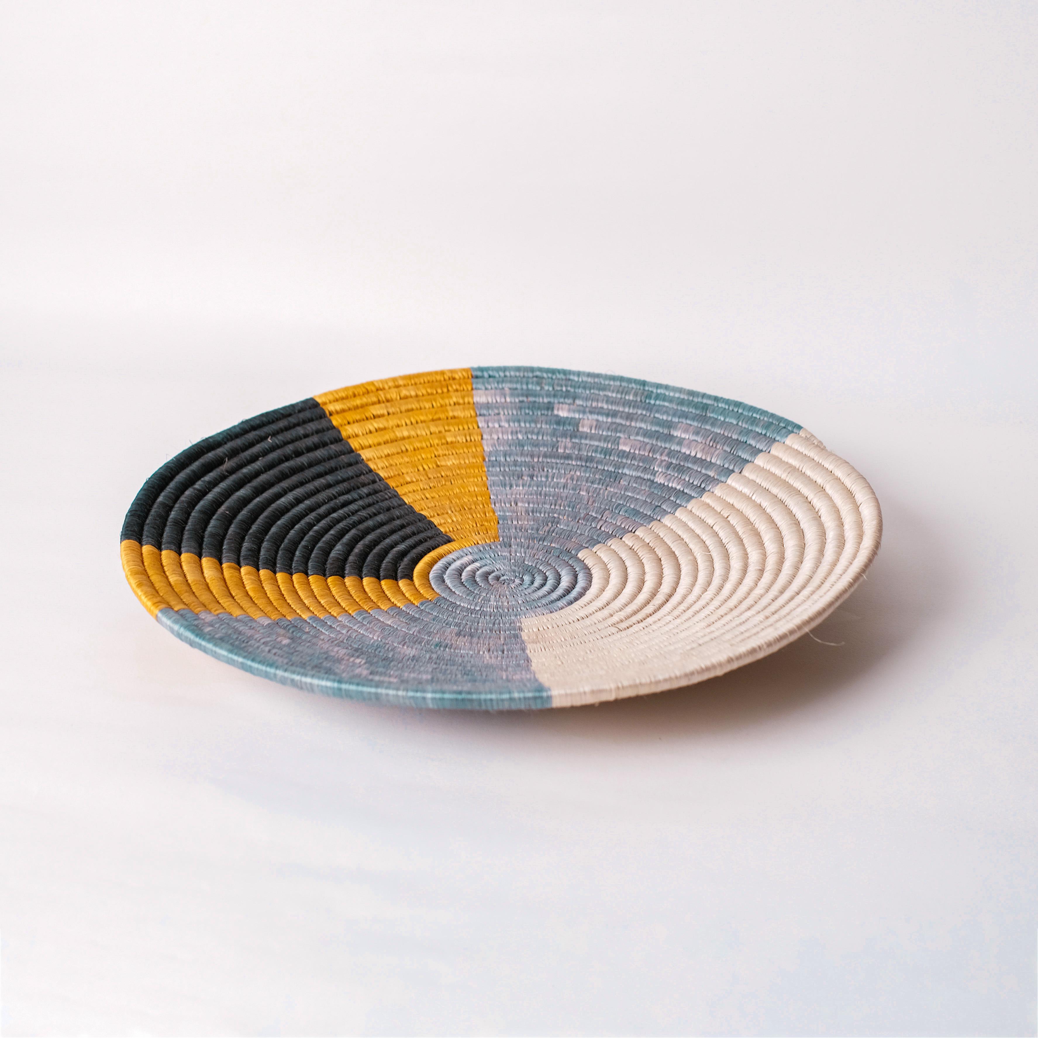 香草編織｜Ubuseke 淺盤三入組 A34｜盧安達