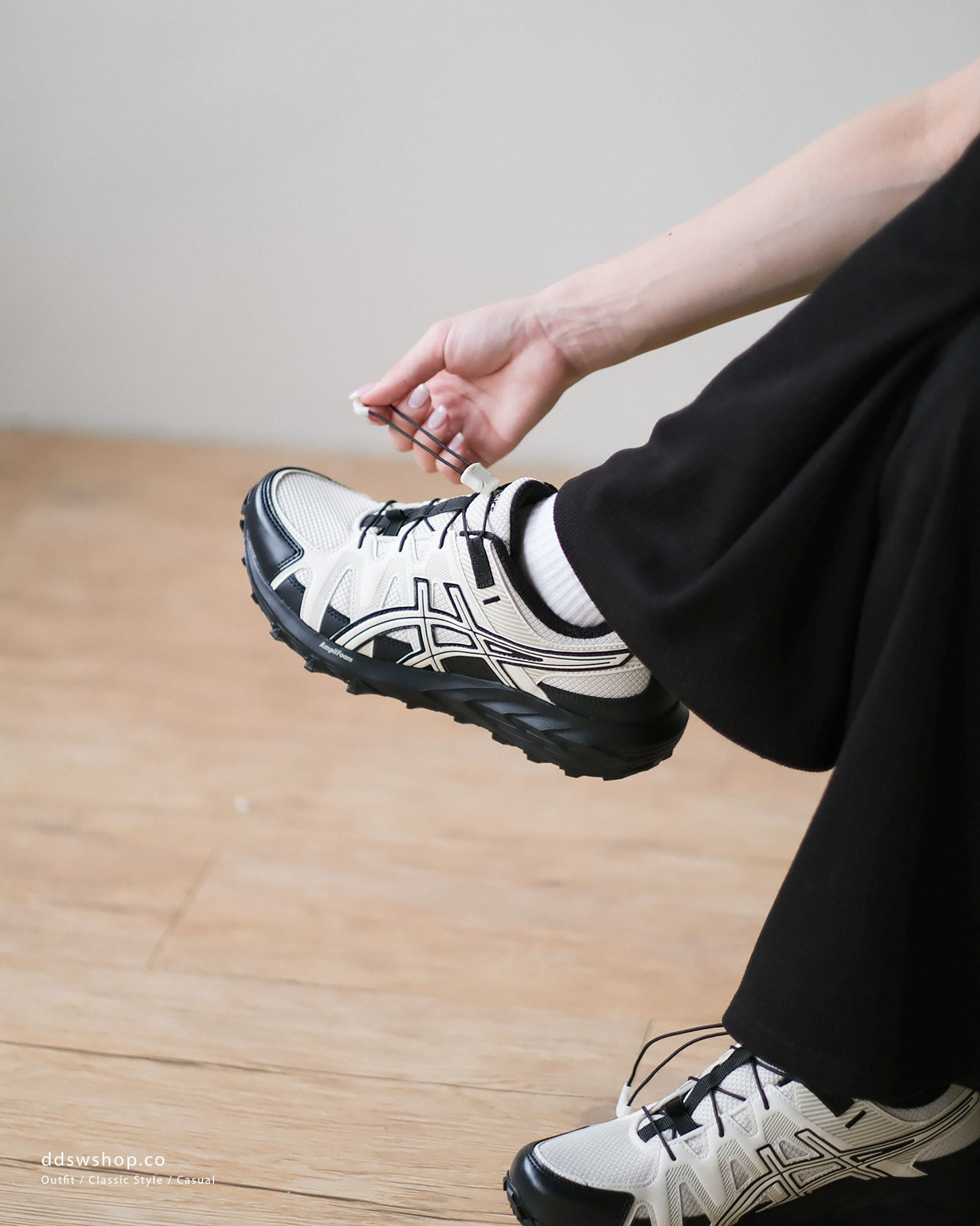 "代購" ASICS GEL-SONOMA FE 奶油黑 涼鞋 防潑水 戶外鞋  女鞋 1012B787-100 男鞋 1011B999-100