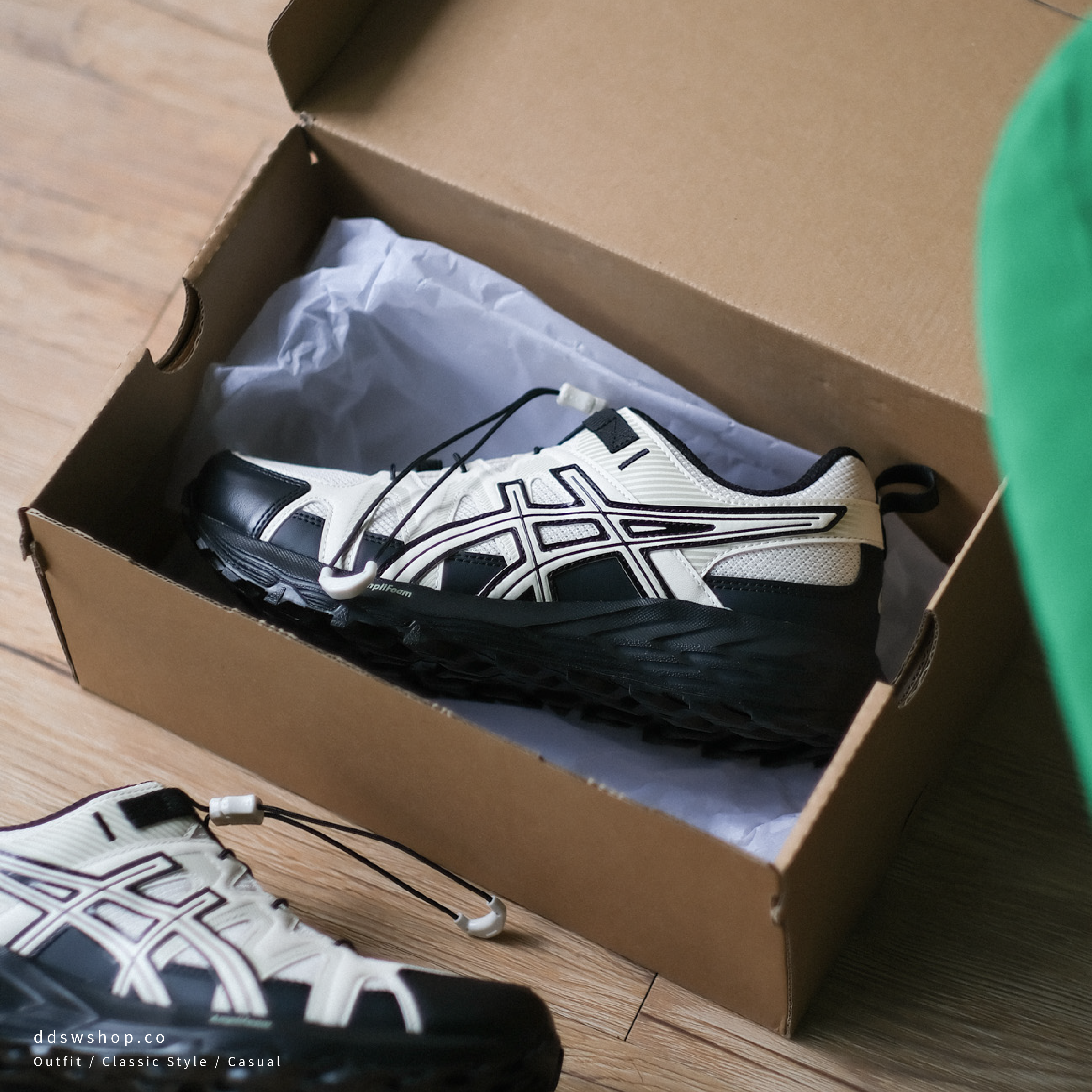 "代購" ASICS GEL-SONOMA FE 奶油黑 涼鞋 防潑水 戶外鞋  女鞋 1012B787-100 男鞋 1011B999-100