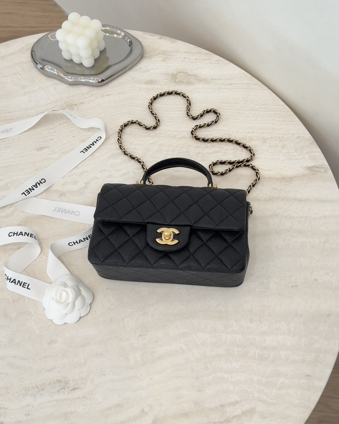 CHANE｜荔枝手柄 CF20 黑金