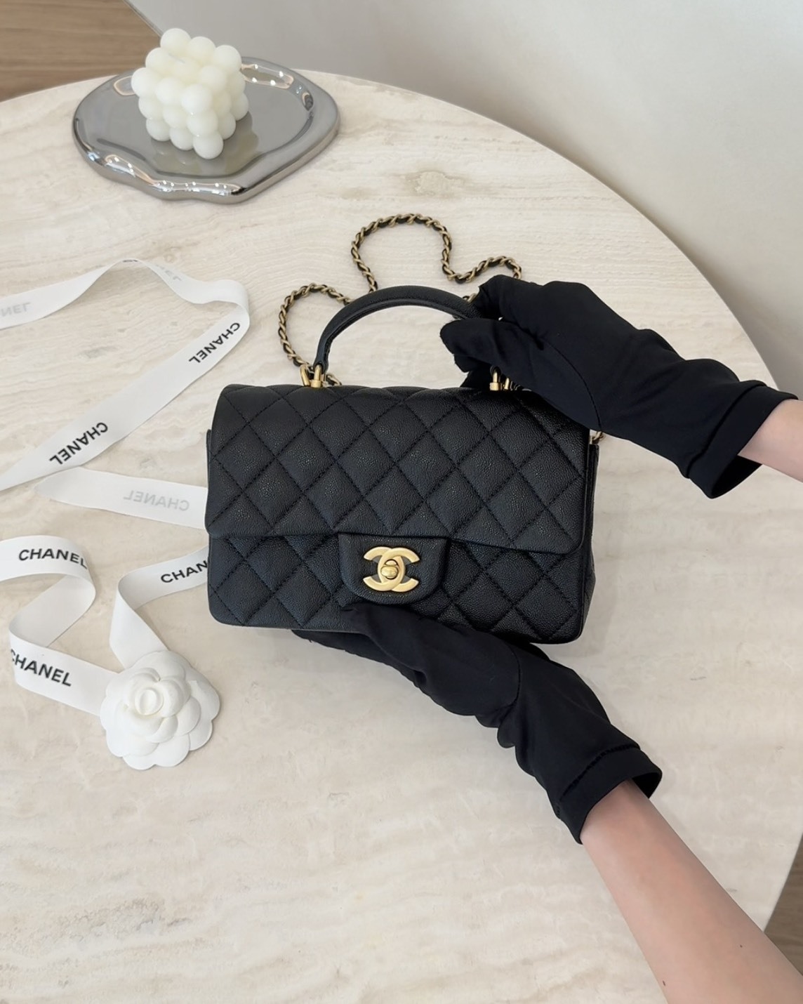 CHANE｜荔枝手柄 CF20 黑金