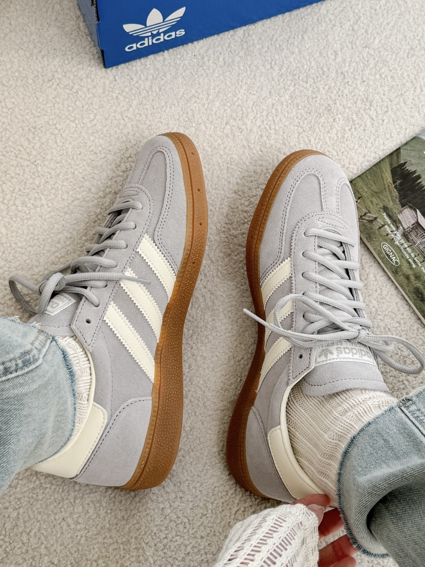 ADIDAS originals HANDBALL SPEZIAL 米灰 男女同款 IF7086