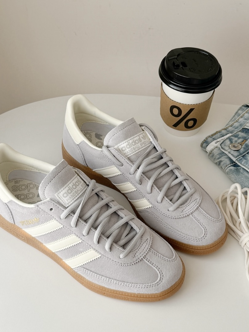 ADIDAS originals HANDBALL SPEZIAL 米灰 男女同款 IF7086