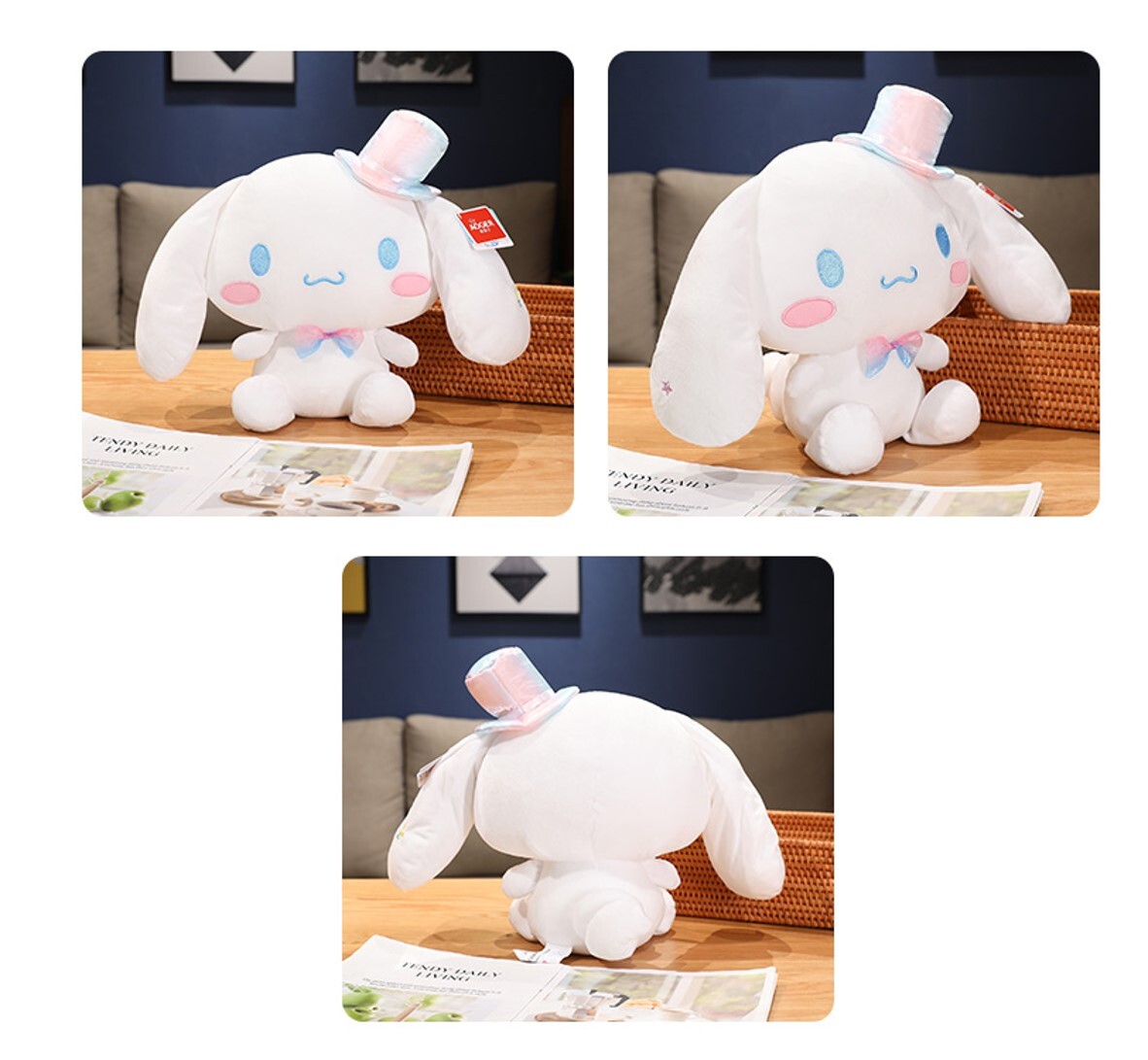 玉桂狗 - Sanrio 8吋毛絨公仔抱枕