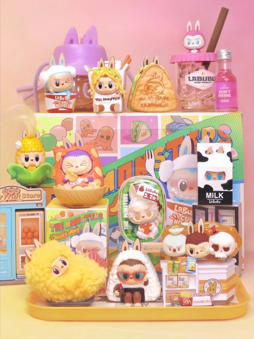 泡泡瑪特怪味便利貼 盲盒 12+1隱藏款