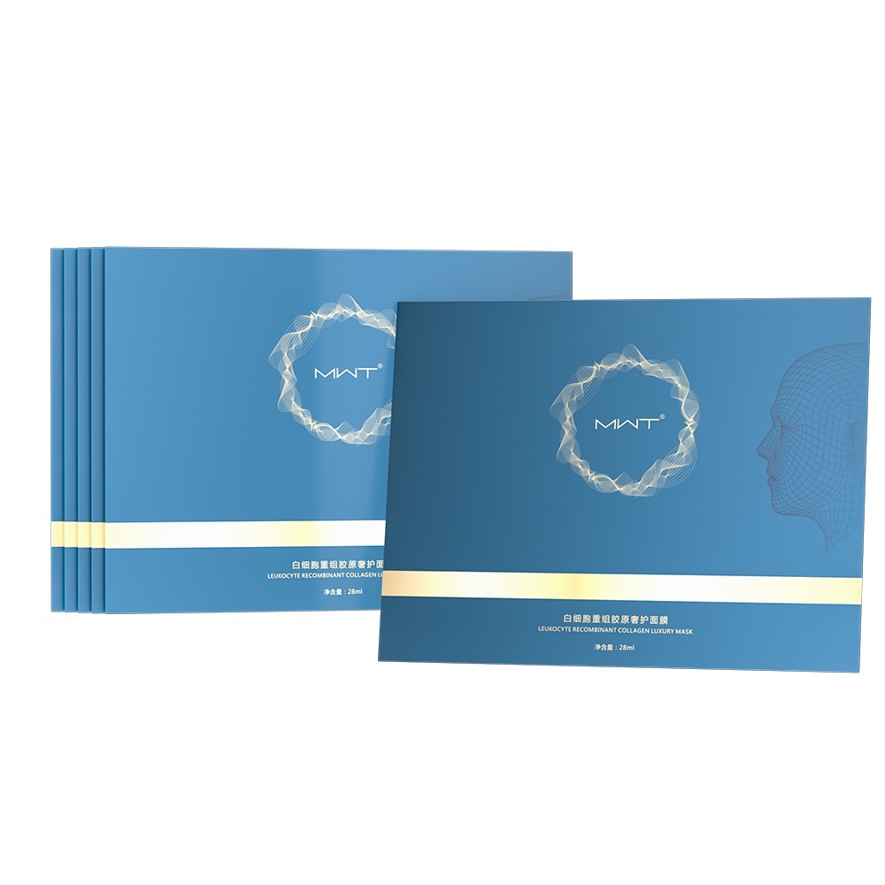 (3393)MWT - 白血球重組膠原蛋白奢護面膜28ml×1片
