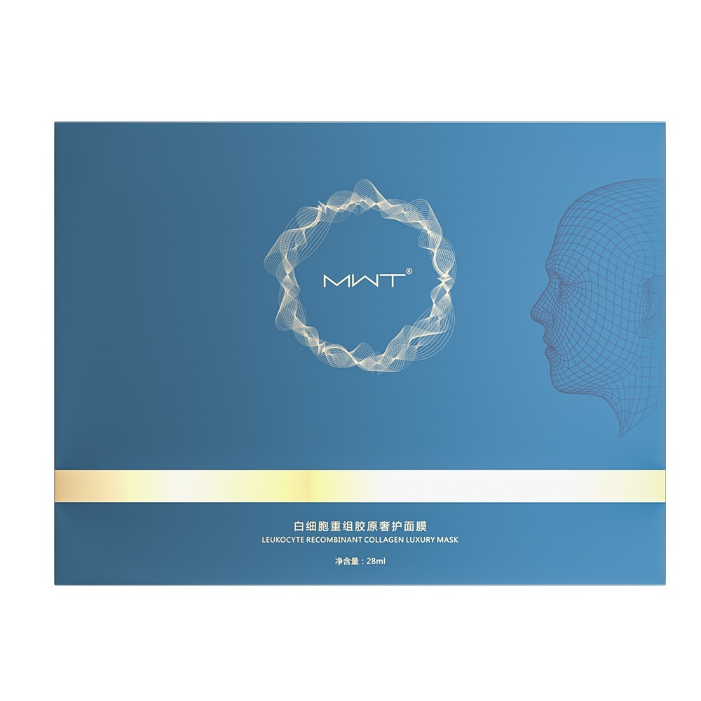 (3393)MWT - 白血球重組膠原蛋白奢護面膜28ml×1片