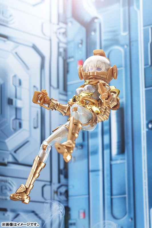 預訂1月 Max Factory   PLAMAX GO-05 霸主‧加百列 DX鍍金Ver. PLAMAX GO-05 GODZ ORDER OVERLORD Gabriel: DX Plated Ver. Plastic Model Pre-order