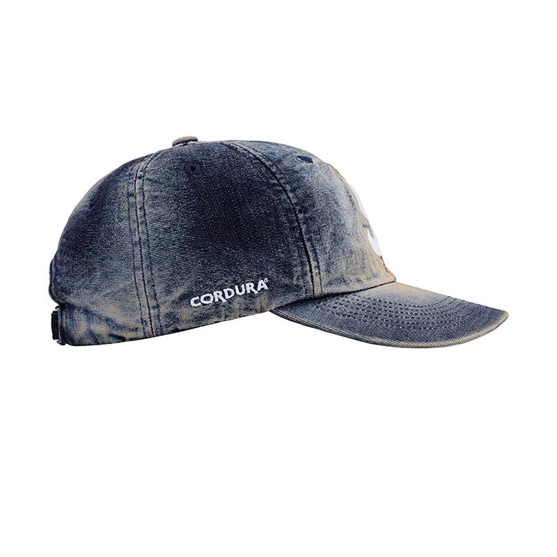 Supreme Cordura Denim S Logo 6 Panel Dirtywash 丹寧老帽 帽子 藍色 SS25H90-DH [台灣現貨]