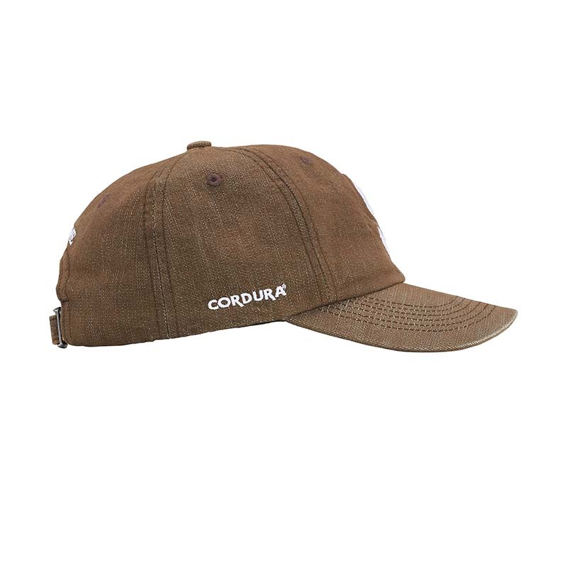Supreme Cordura Denim S Logo 6 Panel Brown 丹寧老帽 帽子 咖啡色 SS25H90-BN [台灣現貨]