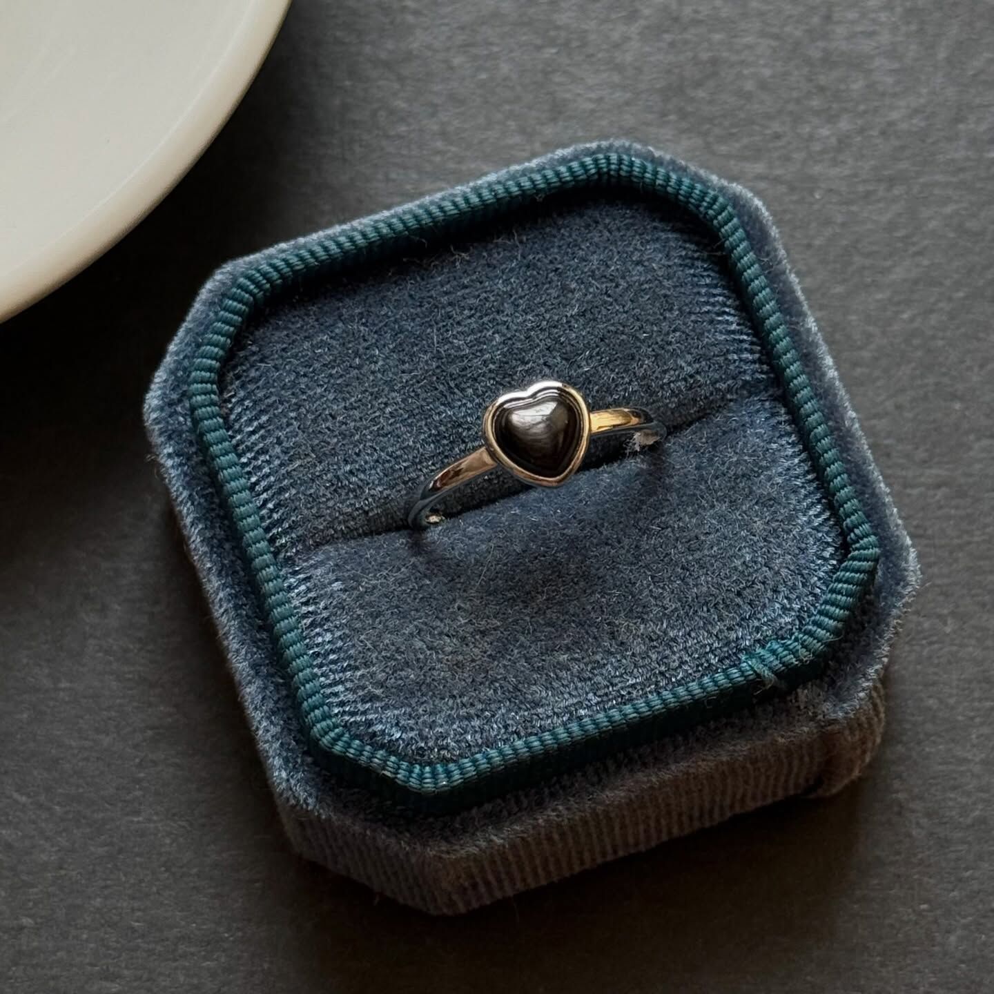 [原石] 金運石 水晶戒指