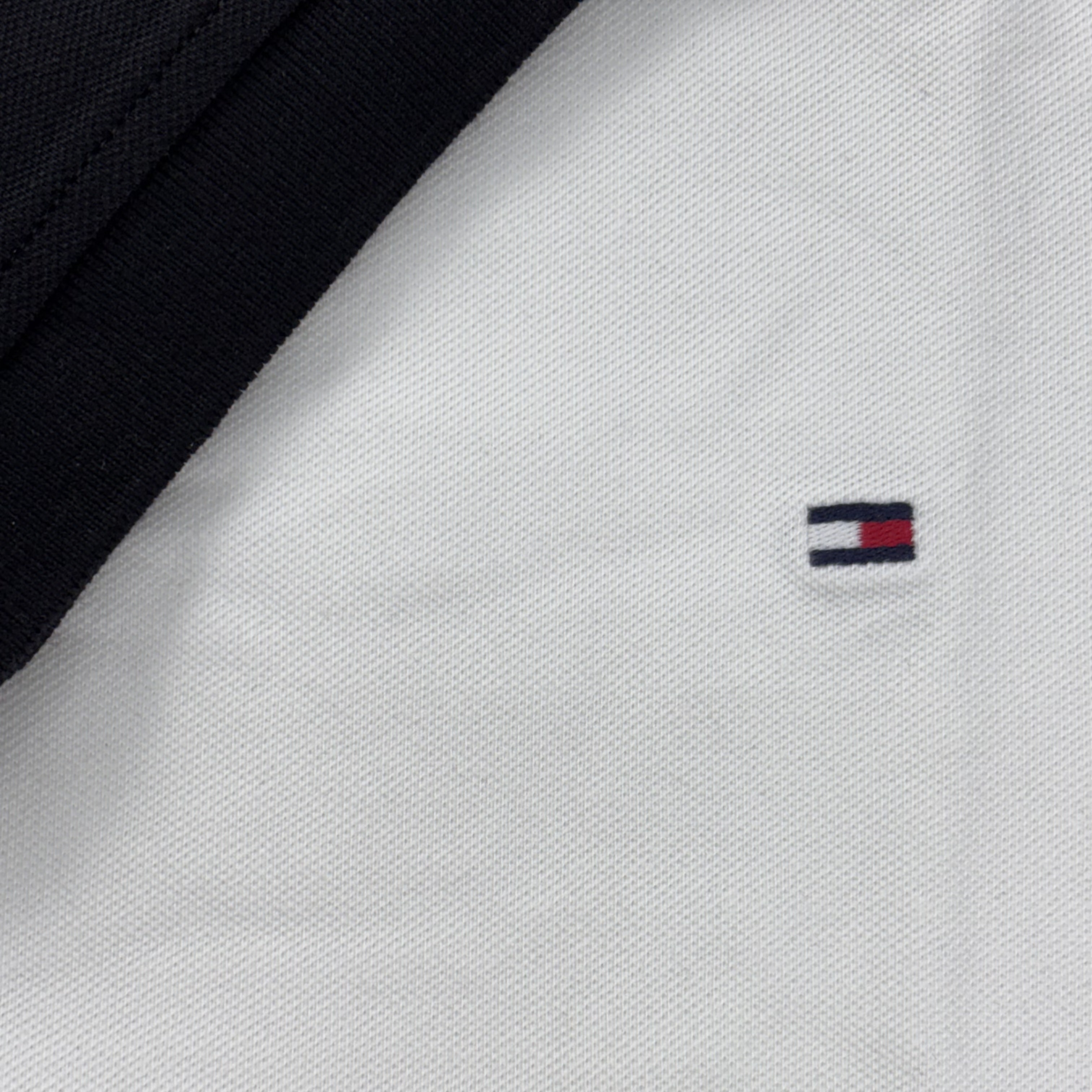 Tommy Hilfiger 小刺繡POLO 衫 黑/白