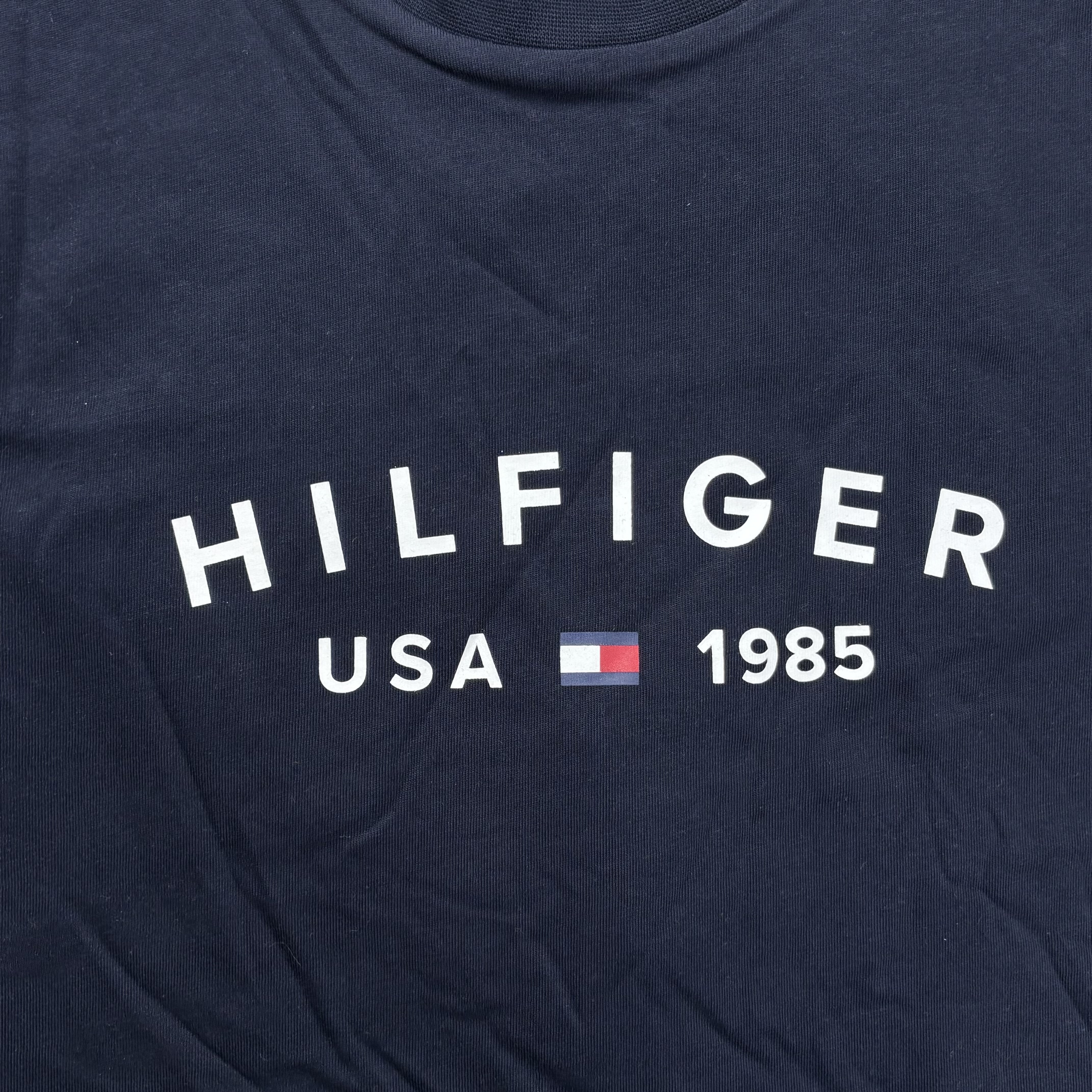Tommy Hilfiger USA字樣短袖 深藍/粉
