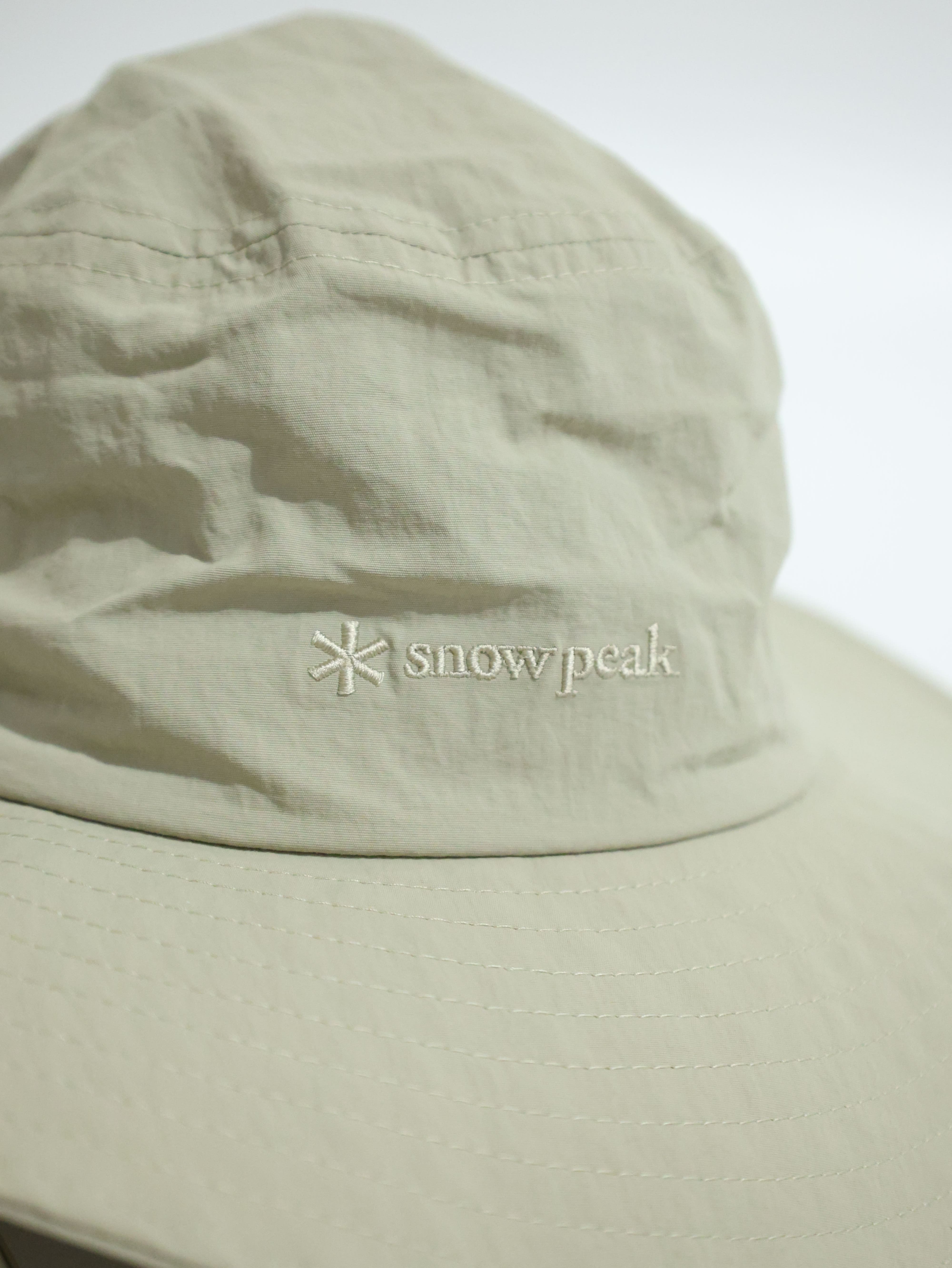 SNOW PEAK 中性款 Cample 遮陽帽 寬邊帽 SKS25ZUCHA