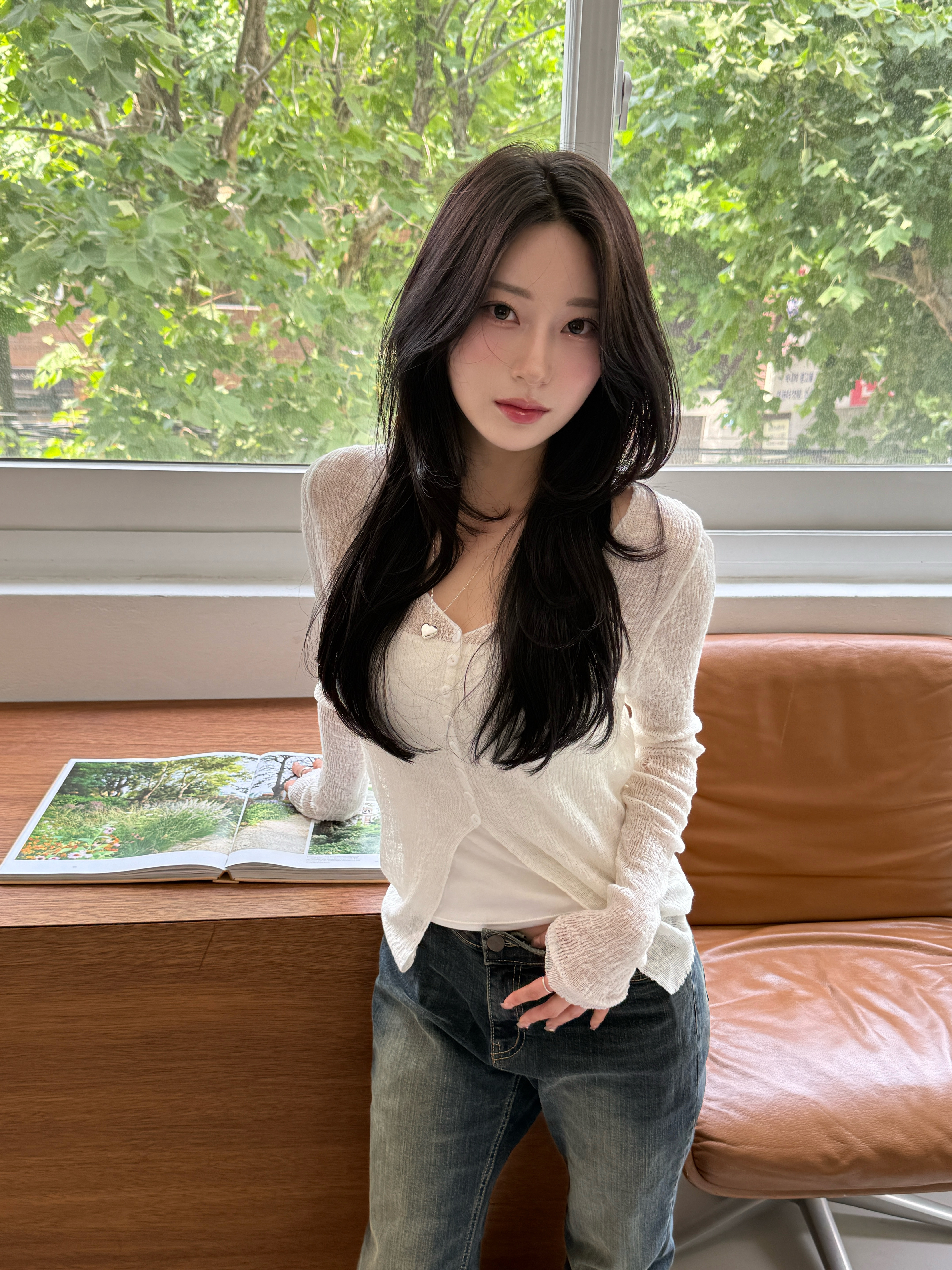 【現貨】U37 純慾女友感 兩穿針織衫