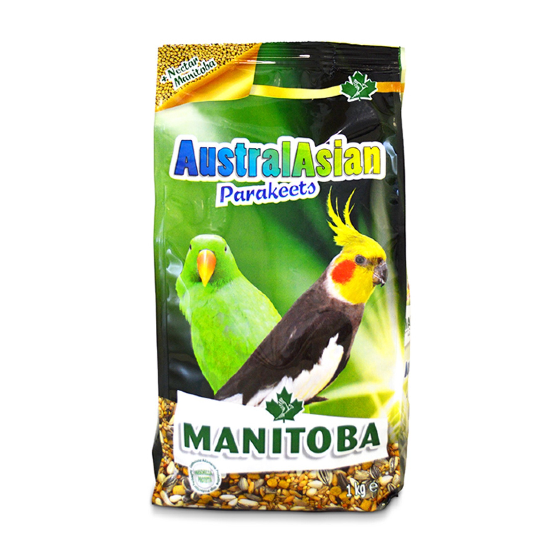 Manitoba® Australasian Parakeets | 帶殼混合合成糧（中小型）1kg