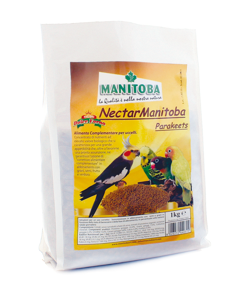 Manitoba® Nectar Manitoba Parakeets | 小型綜合合成糧（玄鳳） 1kg