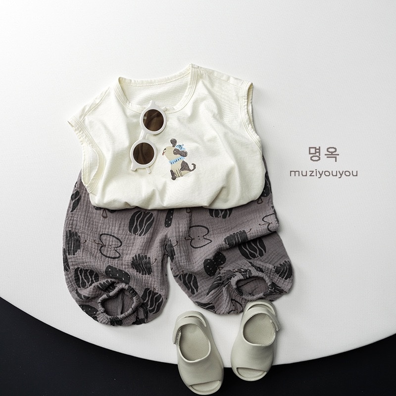 韓系百搭狗狗背心