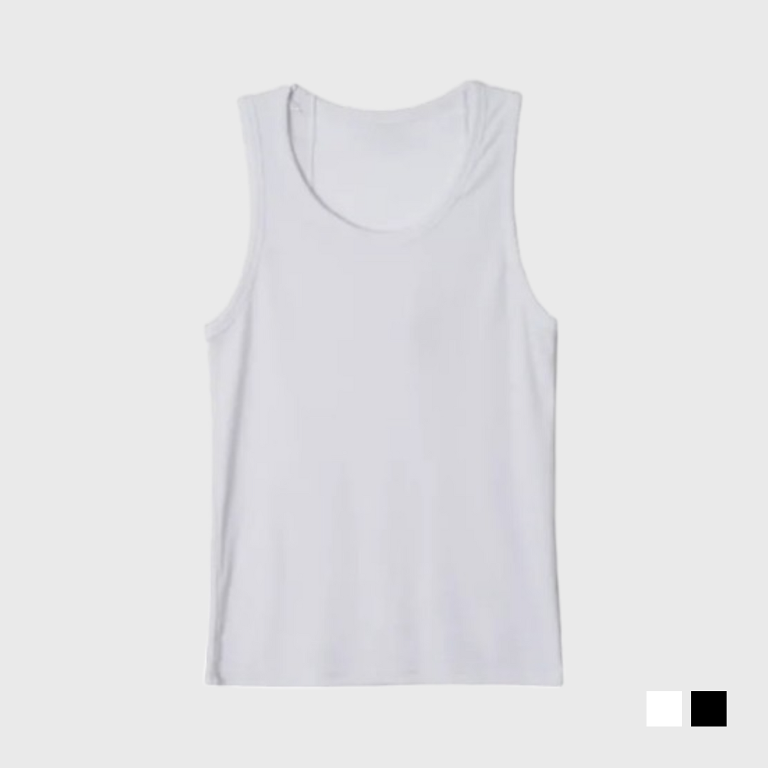 高彈力螺紋Y2K背心