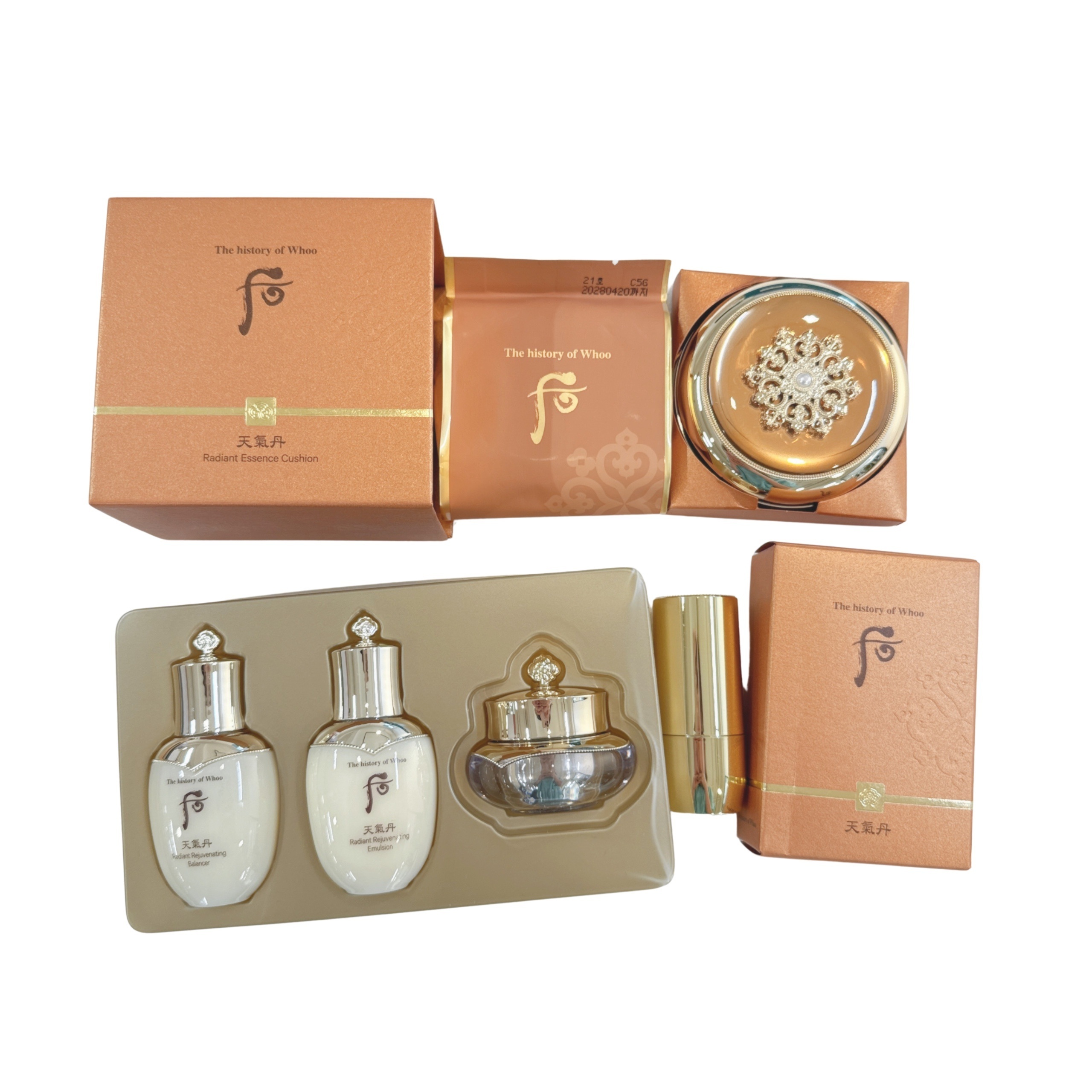 韓國 Whoo 后 天氣丹 精華氣墊套裝 (EXP:2028.03)
