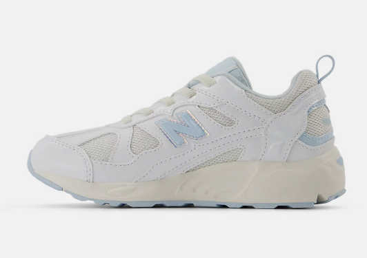 New Balance NB 878 系列 藍色 中大童慢跑鞋 | 女童舒適運動鞋 學步日常穿搭 | JUN25