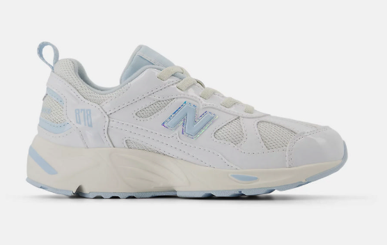 New Balance NB 878 系列 藍色 中大童慢跑鞋 | 女童舒適運動鞋 學步日常穿搭 | JUN25