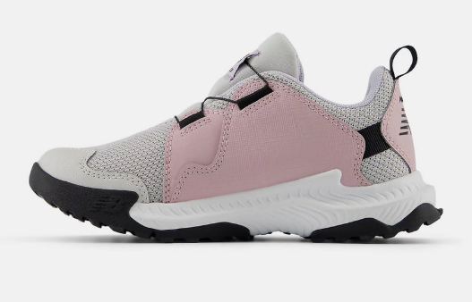 New Balance DynaSoft Trail Magic BOA® 中大童 越野慢跑鞋 灰粉白配色 | 女童戶外運動鞋 | JUN25