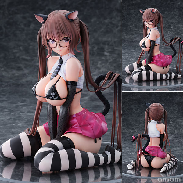 預訂2月  OrchidSeed 板津貓  Itazura Neko -miumiu- Illustrated by Mataro  魔太郎  1/6 Complete Figure   Pre-order