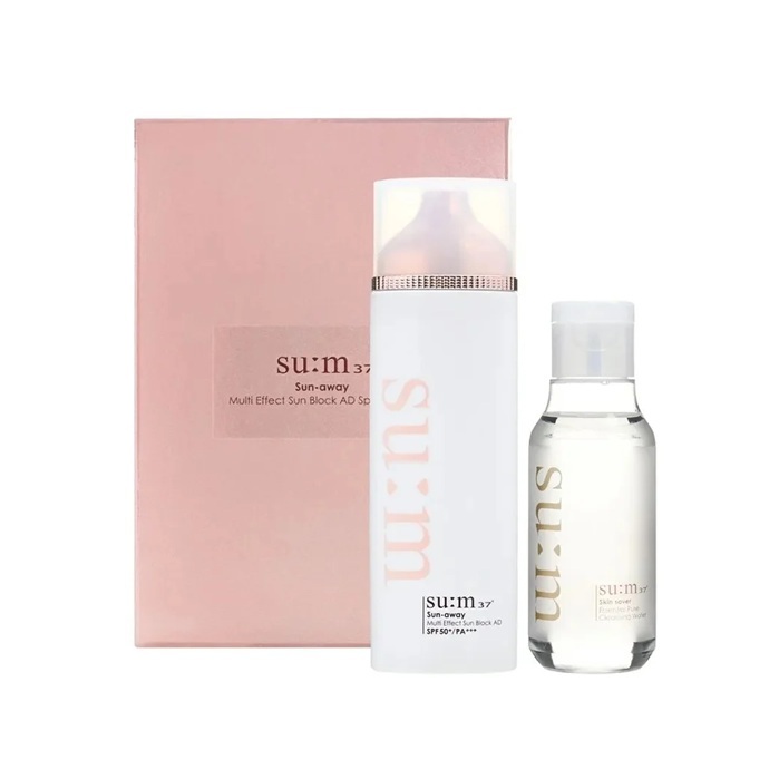 韓國 Su:m37 煥白冰涼水潤防曬乳 SPF50+/PA++增量套裝 (EXP:2027.11) (Code : K39)
