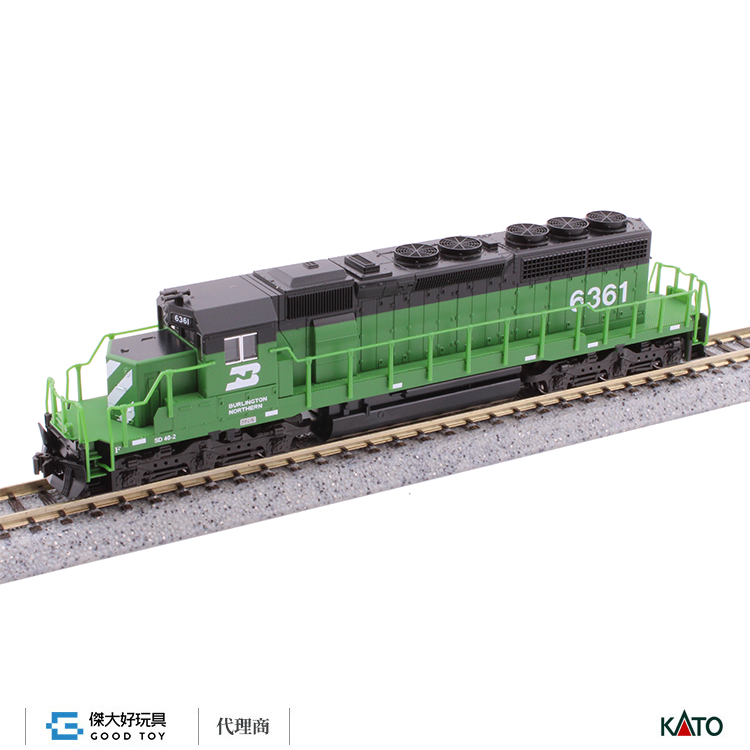 KATO 176-4823 (N) EMD SD40-2 BurlingtonNorthern #6361