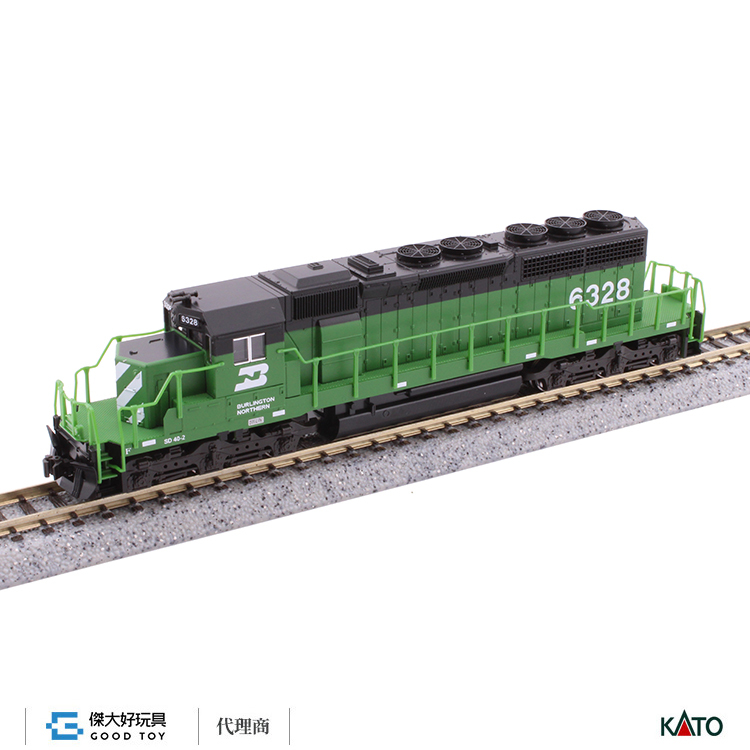 KATO 176-4822 (N) EMD SD40-2 BurlingtonNorthern #6328