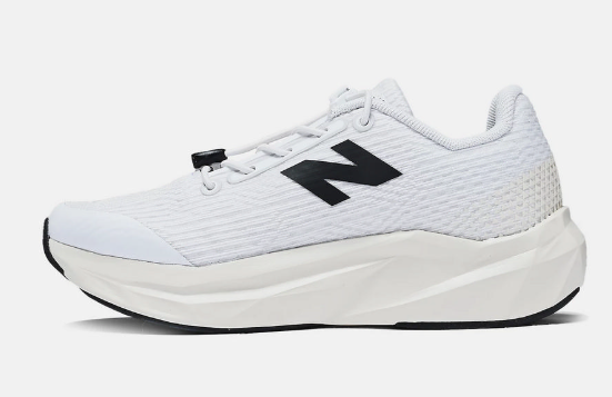 New Balance FuelCell Propel v5 Bungee 中大童 慢跑鞋 白黑配色 | 鬆緊帶設計 輕量舒適童鞋 JUN25