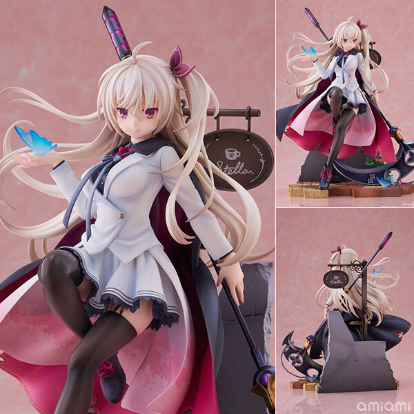 Jun AliceGlint Cafe Stella and the Reaper's Butterflies, Akizuki Kanna, 1/7 Scale Plastic Pre-painted Complete Figure  Pre-order