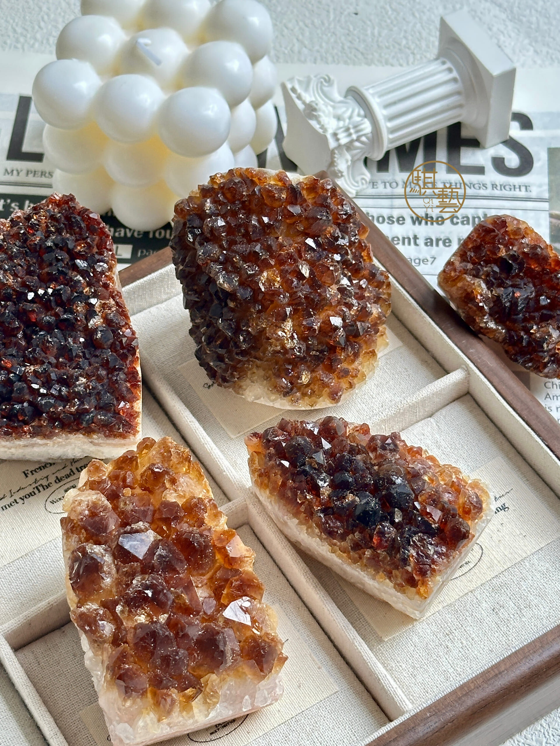 黃水晶晶鎮｜聚財穩鎮磁場的財庫之石