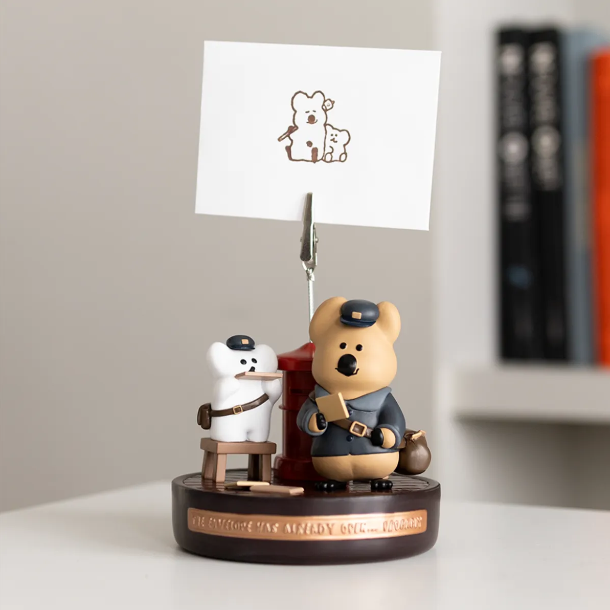 【現貨】Dinotaeng Quokka & BOBO Memo Holder 名片夾 便簽夾