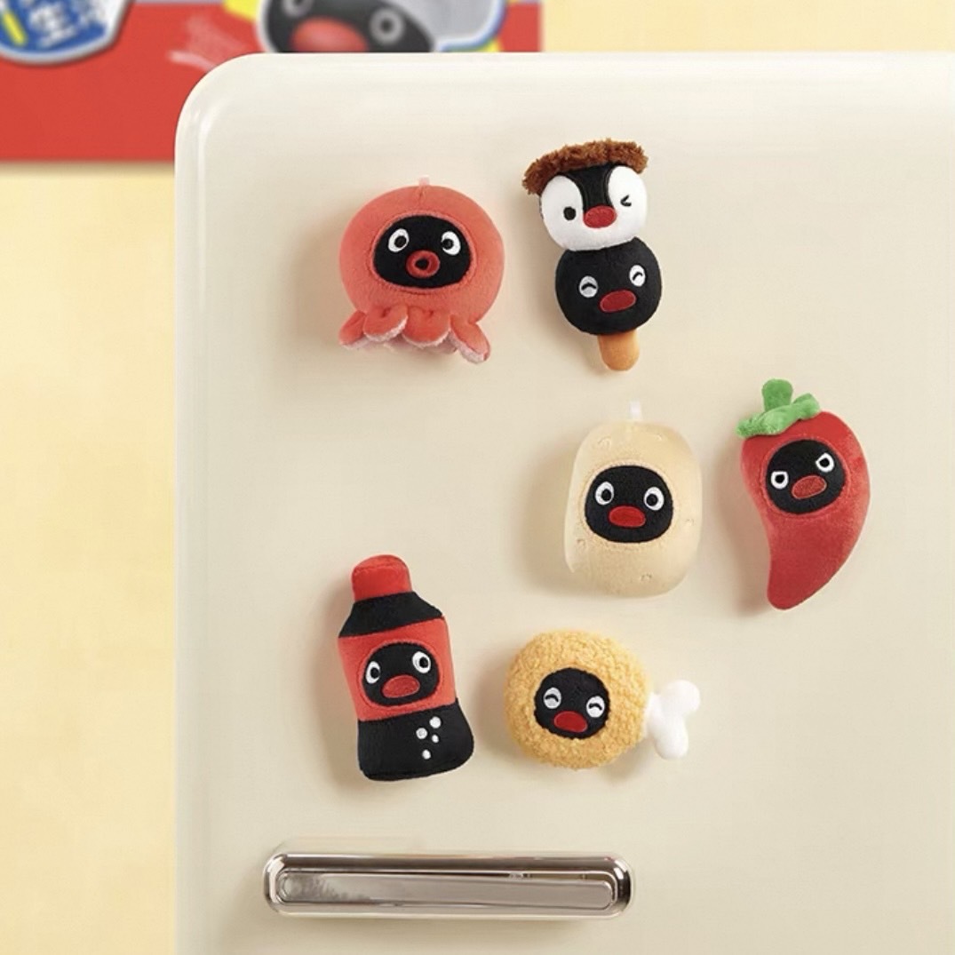 PINGU 的美味生活系列 毛絨貼貼 盲盒